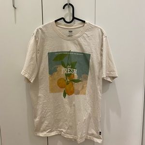 Levi's Oversized Fruit T-shirt Orange Graphic Tee Relax Fit Vintage Tshirt